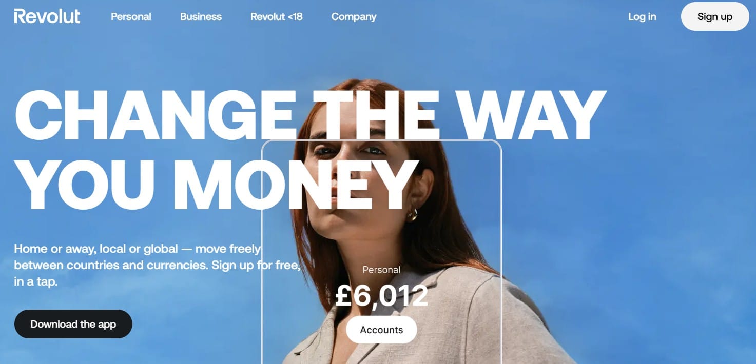 Bonusmenu Revolut Banner