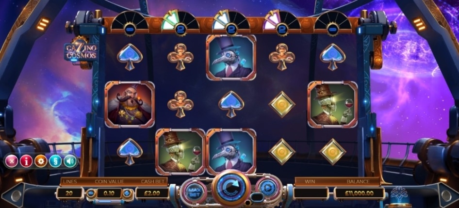 Cazino Cosmos by Yggdrasil