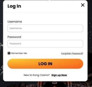 Kong Casino Log in
