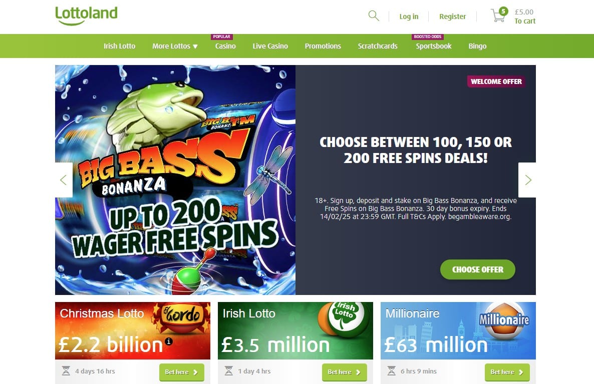 Lottoland Website