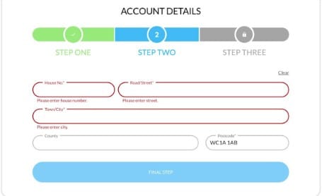 Oreels Casino registration
