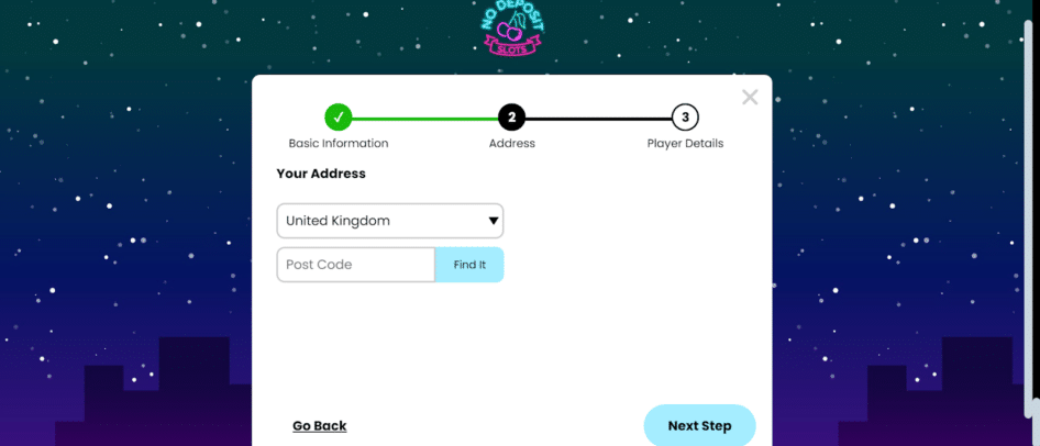 No depopsitslots casino