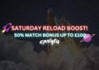 Boost Your Weekend with Casiku Casino’s Saturday Reload Boost!