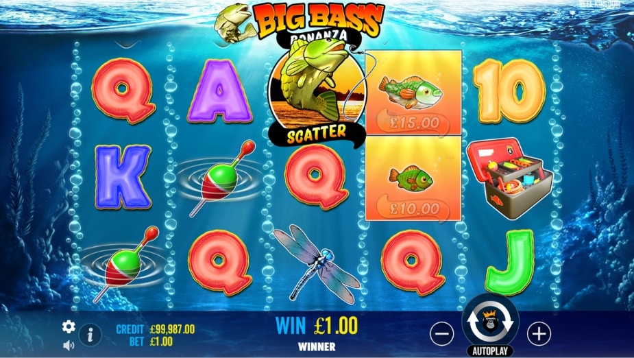 Big Bass Bonanza online slot