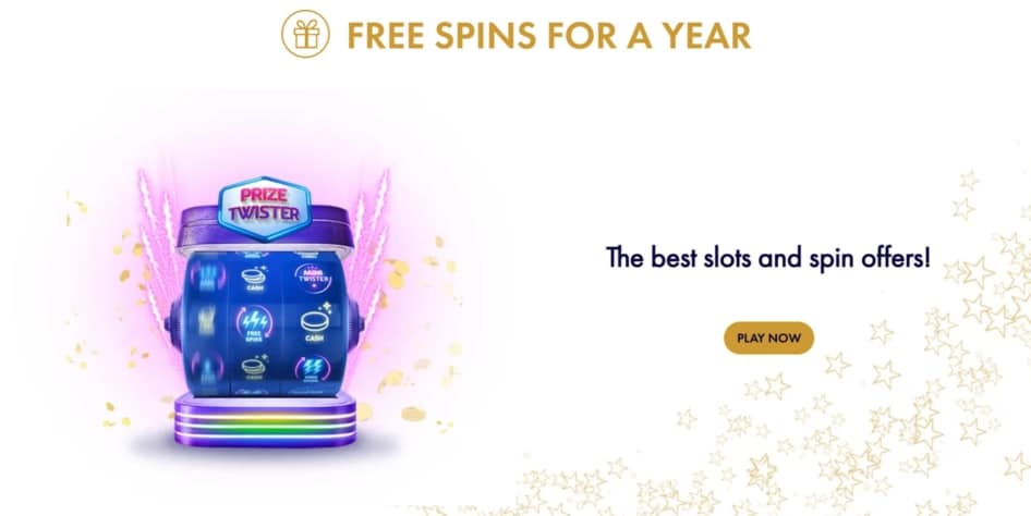 Jackpot Star's Special Offer β Deposit Β£50 and Get One Year of FS and Special Prize Twister Spins With Extra Prizes