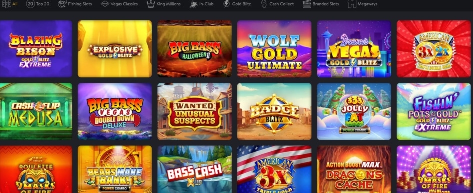 Online Slot Selection at Hippodrome Casino
