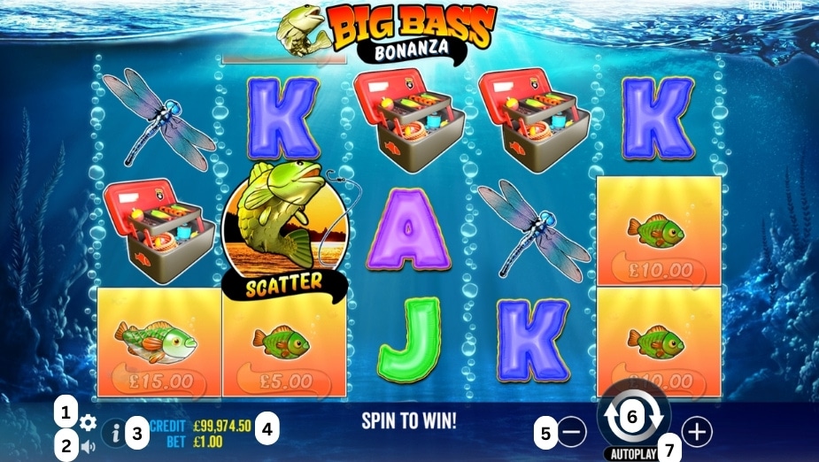 How to play Big Bass Bonanza slot
