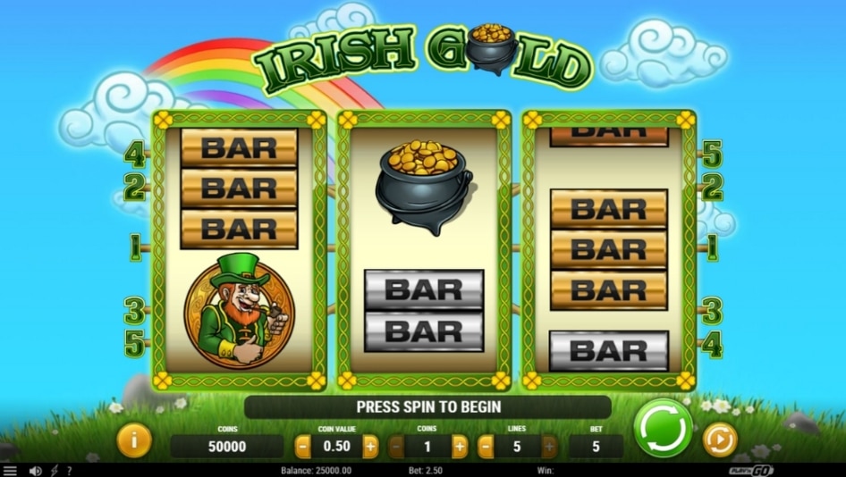 Irish Gold by Play'n GO