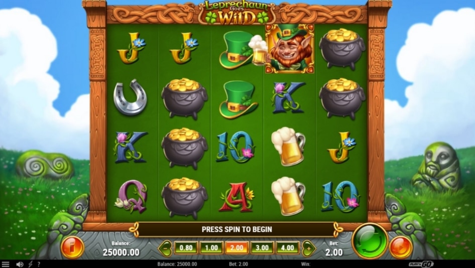 Leprechaun Goes Wild by Play'n GO