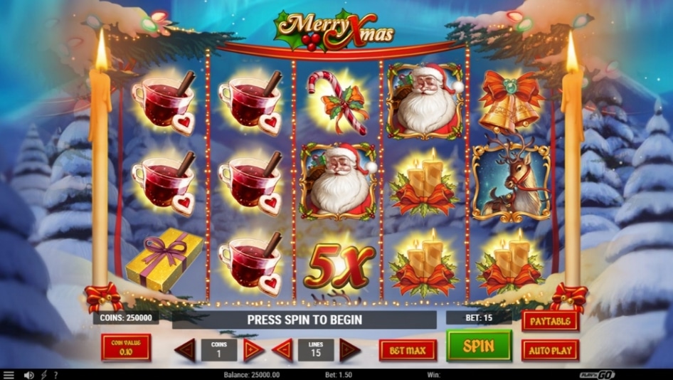Merry Xmas by Play'n GO