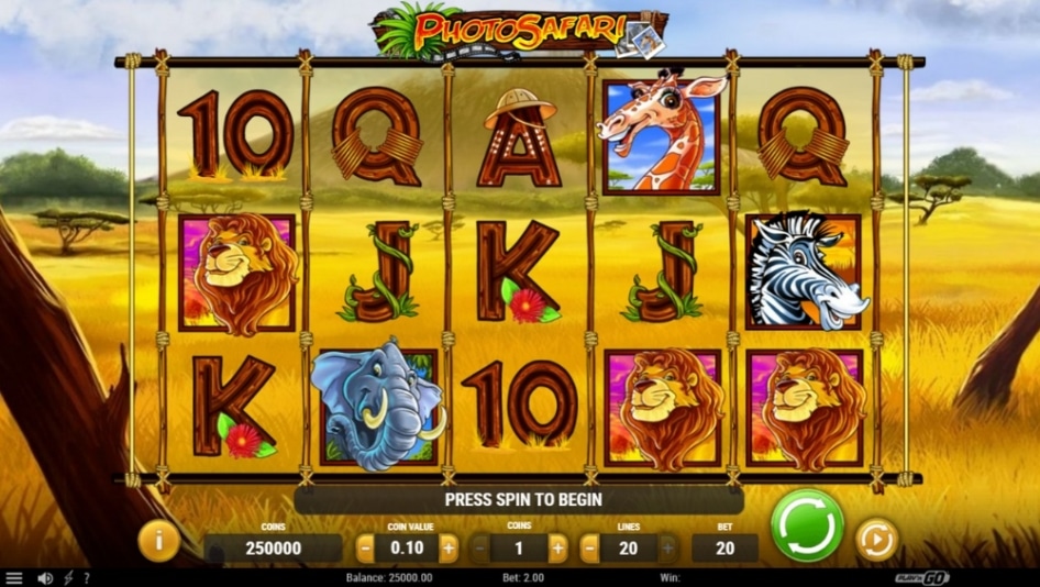 Photo Safari by Play'n GO