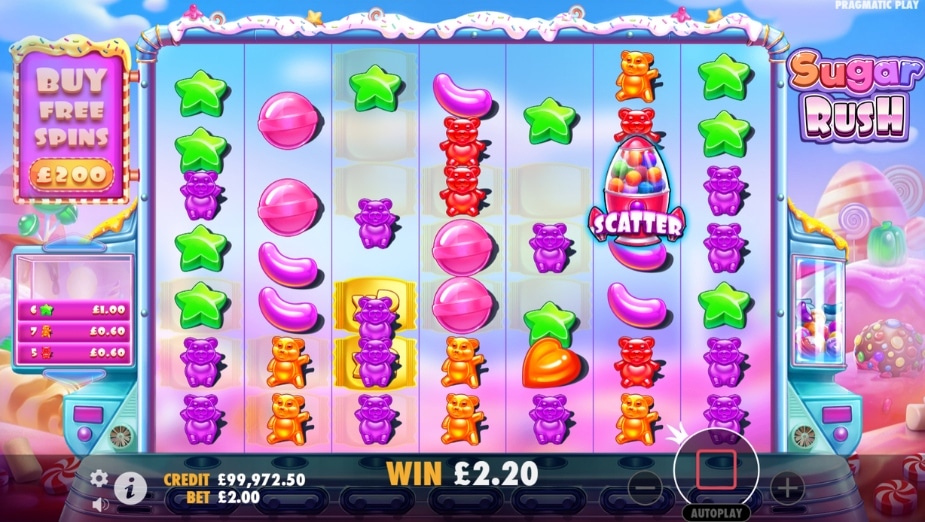 Sugar Rush online slot Multiplier