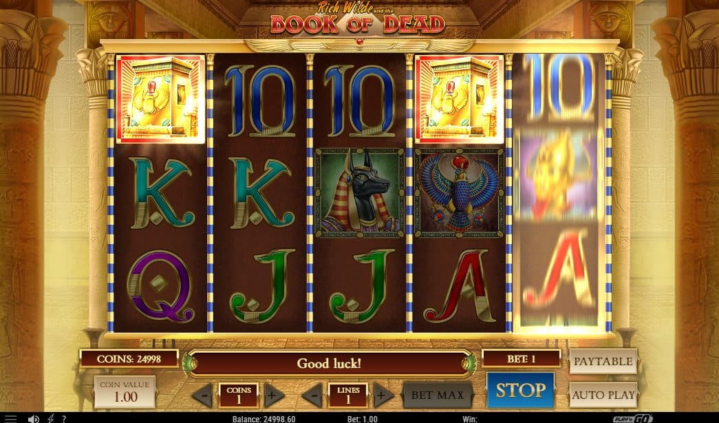 Book of Dead online slot Scatter
