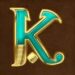 Symbol Letter K slot Book of Dead by Play'n GO