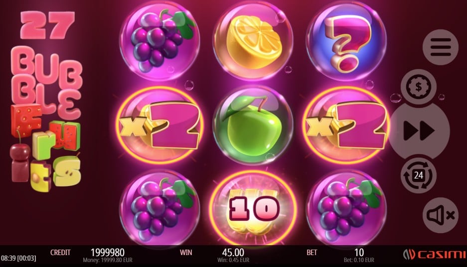 27 Bubble Slots Casimi 2