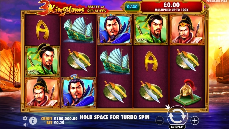 3 Kingdoms – Battle of Red Cliffs by Pragmatic Play