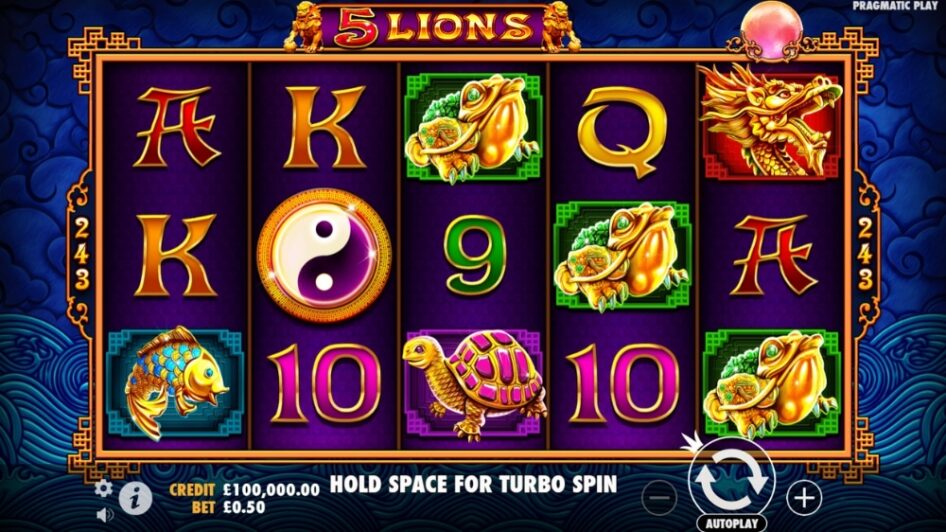 5 Lions™ by Pragmatic Play