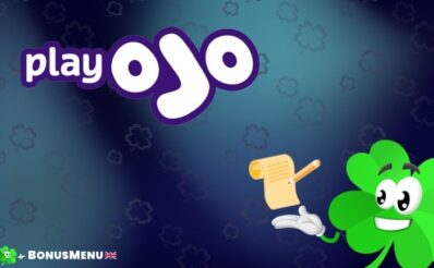 BIG BANNER PlayOJO Registration page