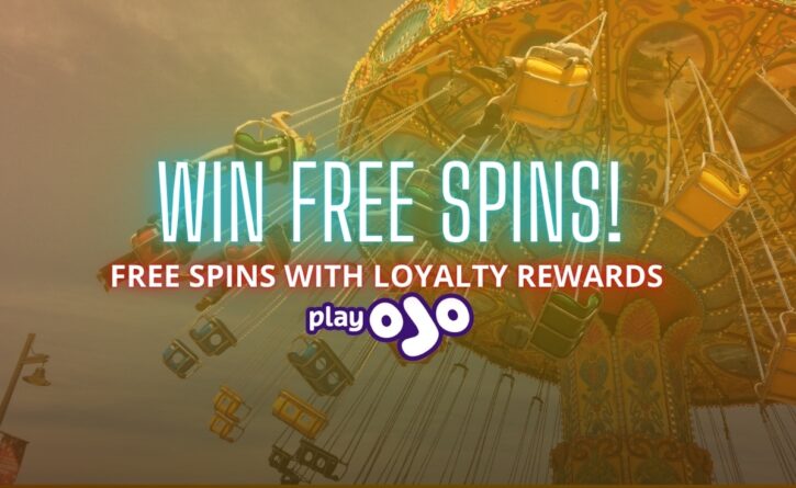 Free Spins PlayOJO Casino Promo