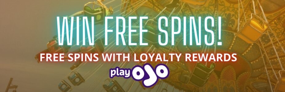 PlayOJO (3) Free Spins PlayOJO Casino Promo