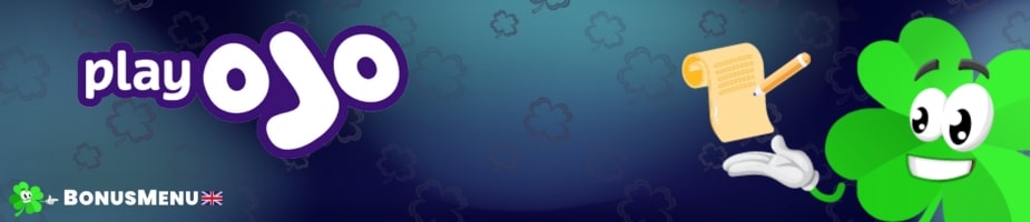 PlayOJO casino Registration Small Banner