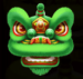 Symbol Green Lion slot 5 Lions Dance™ by Pragmatic Play