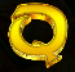 Symbol Letter Q slot 5 Lions™ by Pragmatic Play