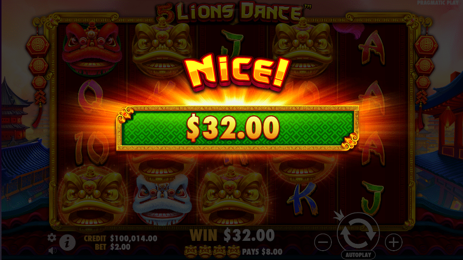 Theme and symbols 5 Lions Dance™