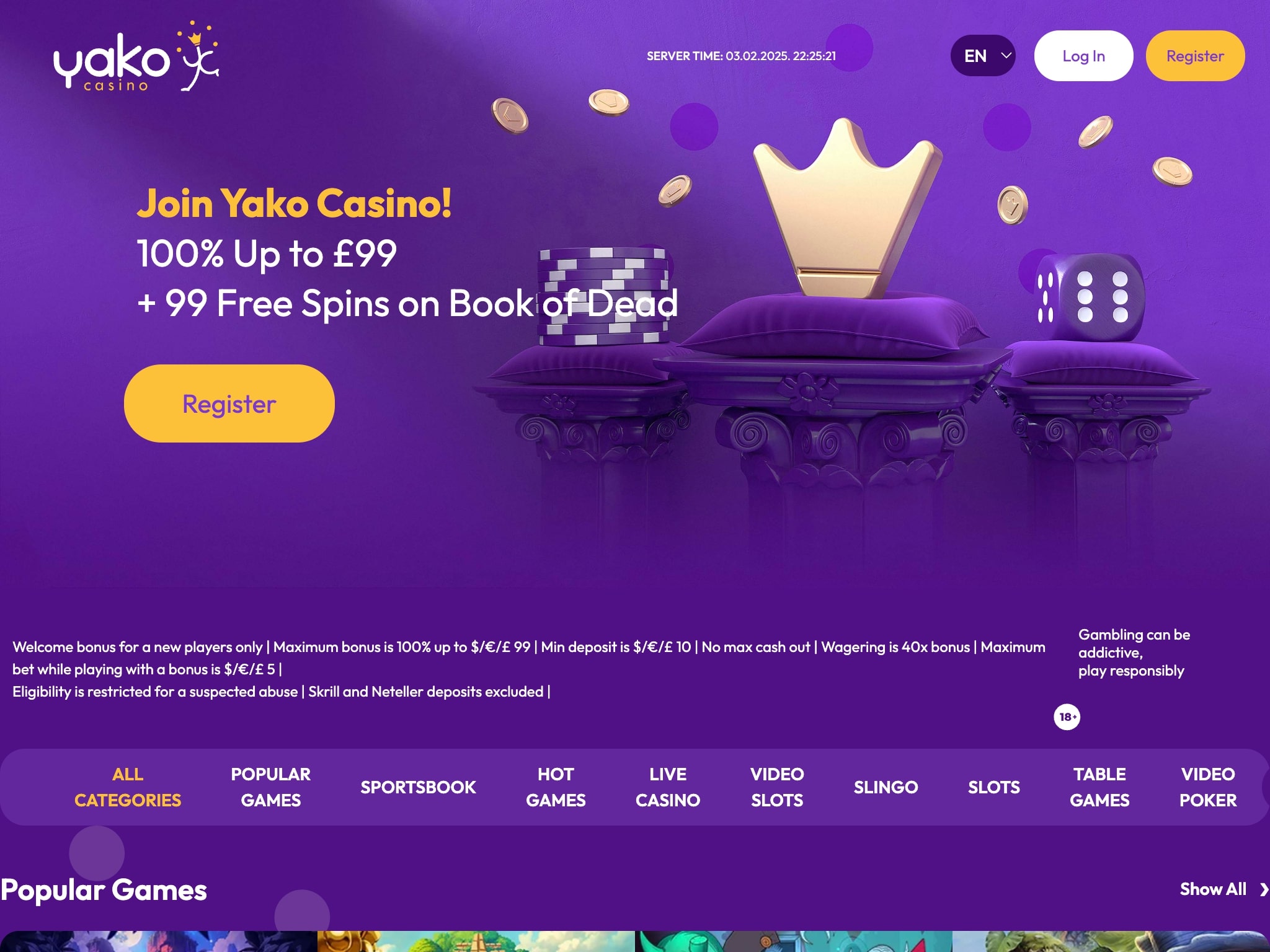 Yako Casino Review
