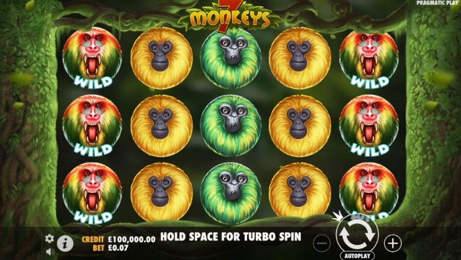 7 Monkeys™ by Pragmatic Play