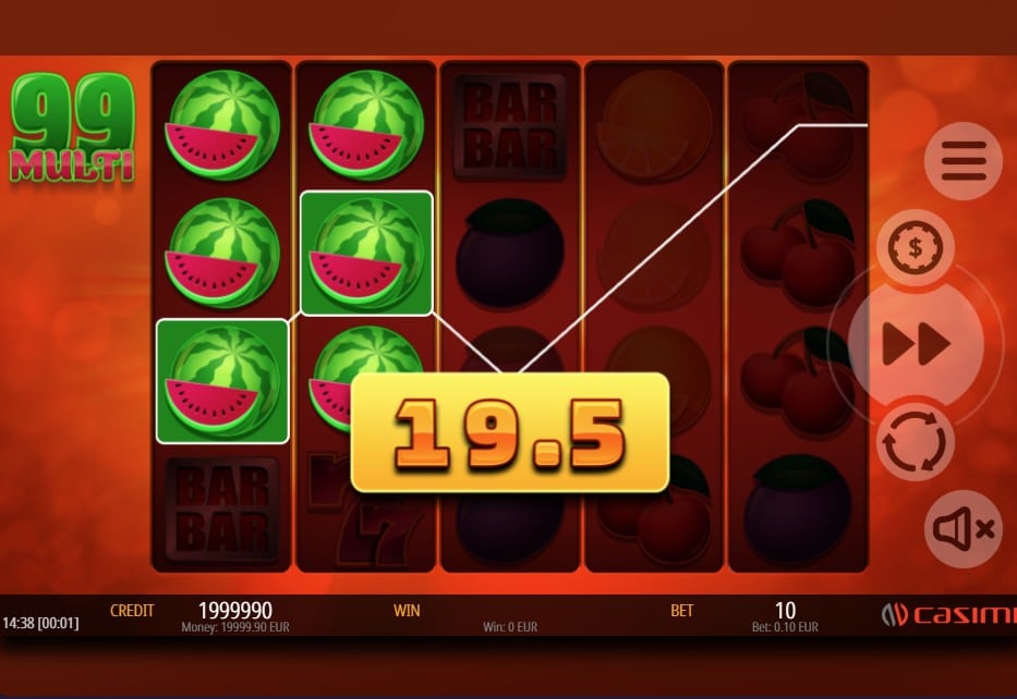 99 multi Slots 2 Casimi