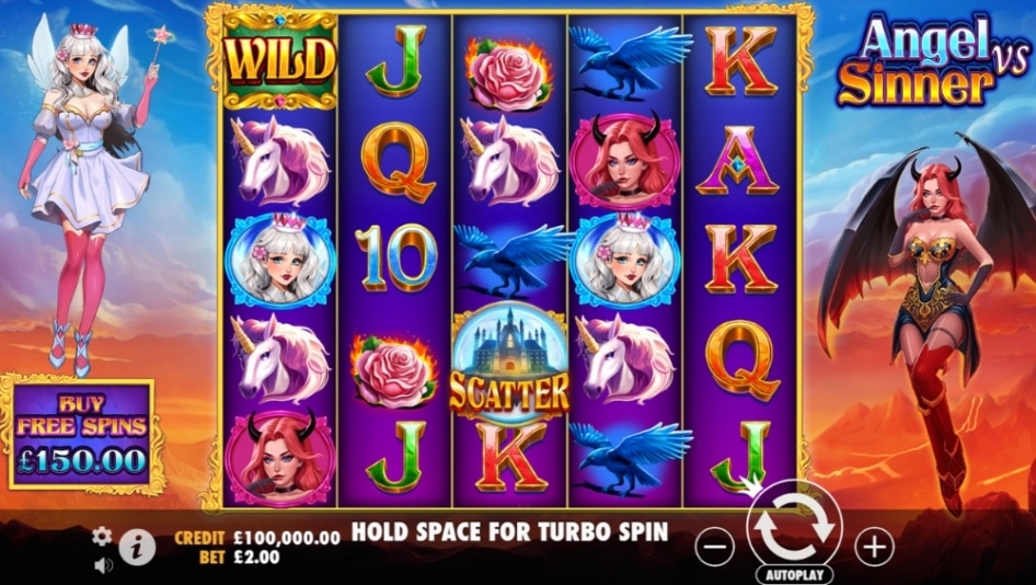 Angel vs Sinner by Pragmatic Play