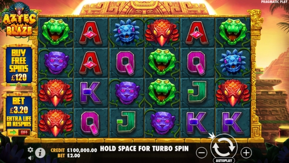 Aztec Blaze by Pragmatic Play