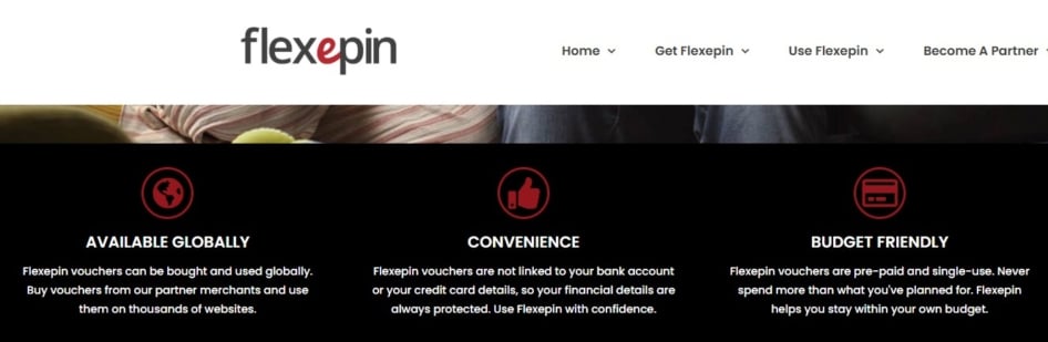 Flexepin banner
