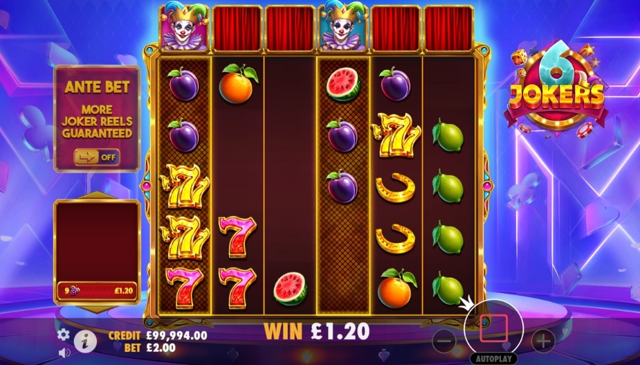 Theme and symbols 6 Jokers