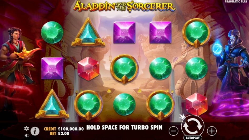 Aladdin and the Sorcerer™ by Pragmatic Play