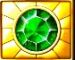 Symbol Green stone slot Aztec Gems™ by Pragmatic Play