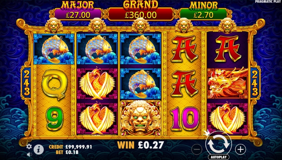 Theme and Symbols 5 Lions Gold™