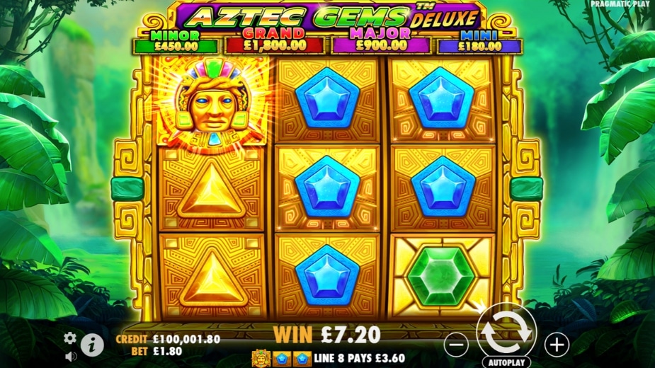 Theme and Symbols Aztec Gems Deluxe™