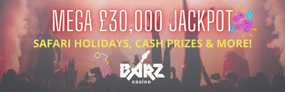 Barz Casino Mega Prizes