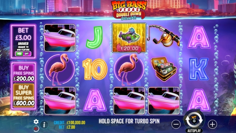 Big Bass Vegas Double Down Deluxe by Pragmatic Play