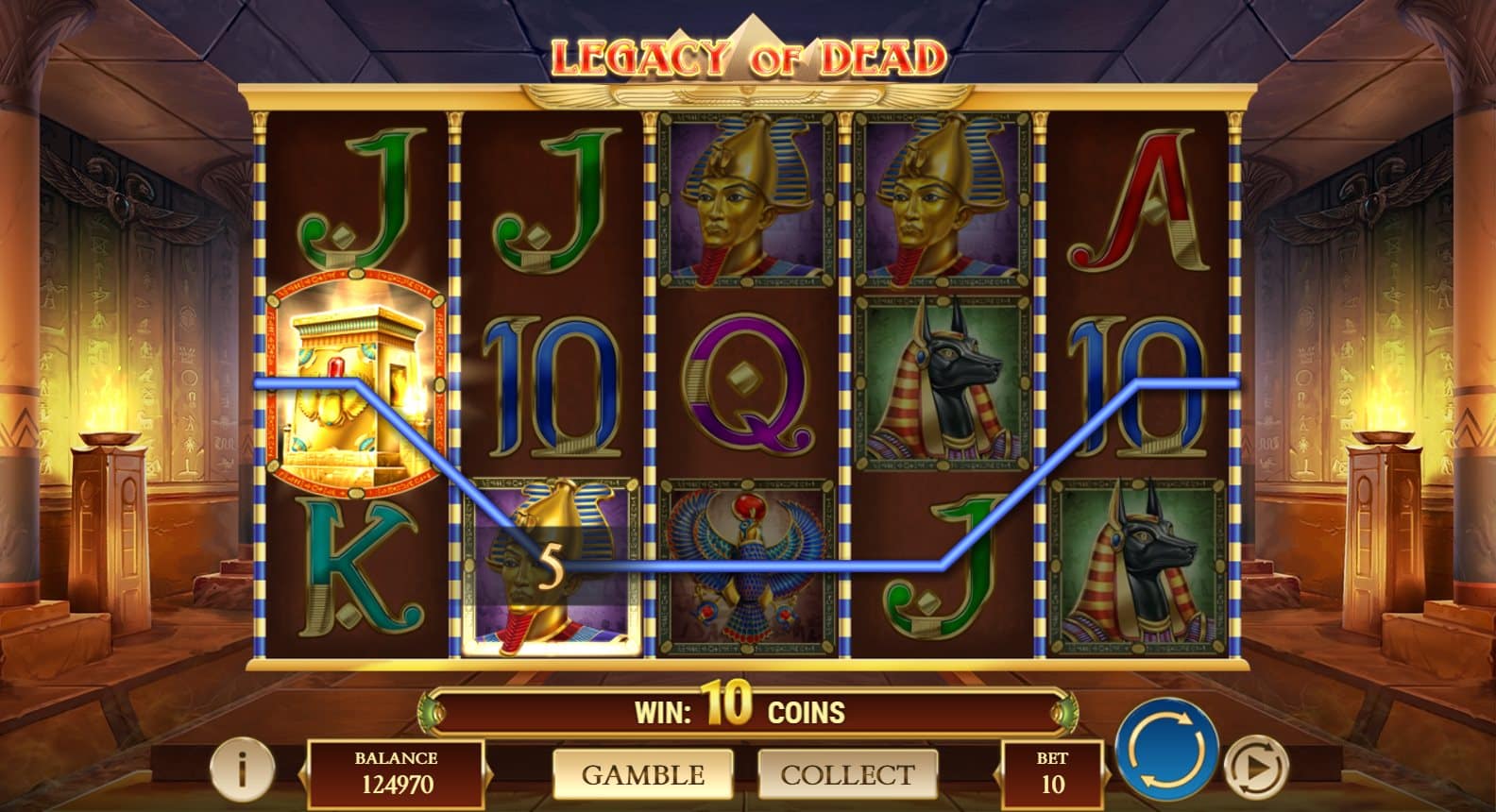 Legacy of Dead online slot Wild