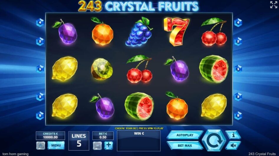 243 Crystal Fruits by Tom Horn Gaming