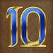 Symbol Number 10 slot Legacy of Dead by Play'n GO