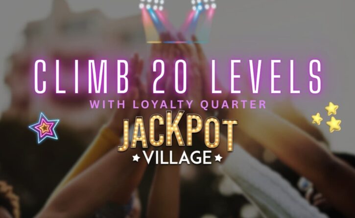 Earn 300 XP Points + Ongoing Rewards at Jackpot Village!