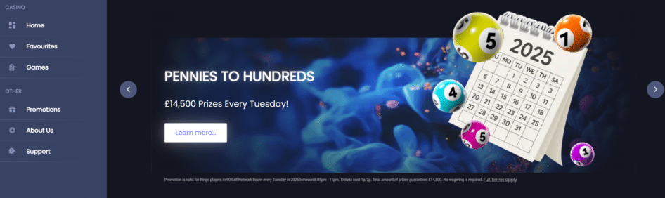 Bingo Boosts on Funky Jackpot Casino