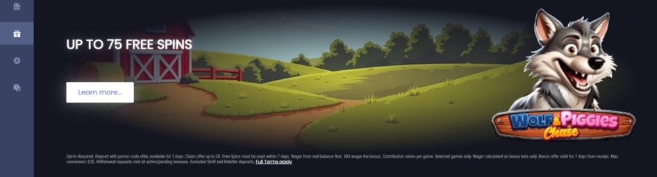 Free Spins Bonus at Funky Jackpot Casino