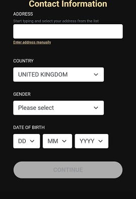 Jackpot Village Casino Account Verification on Mobile