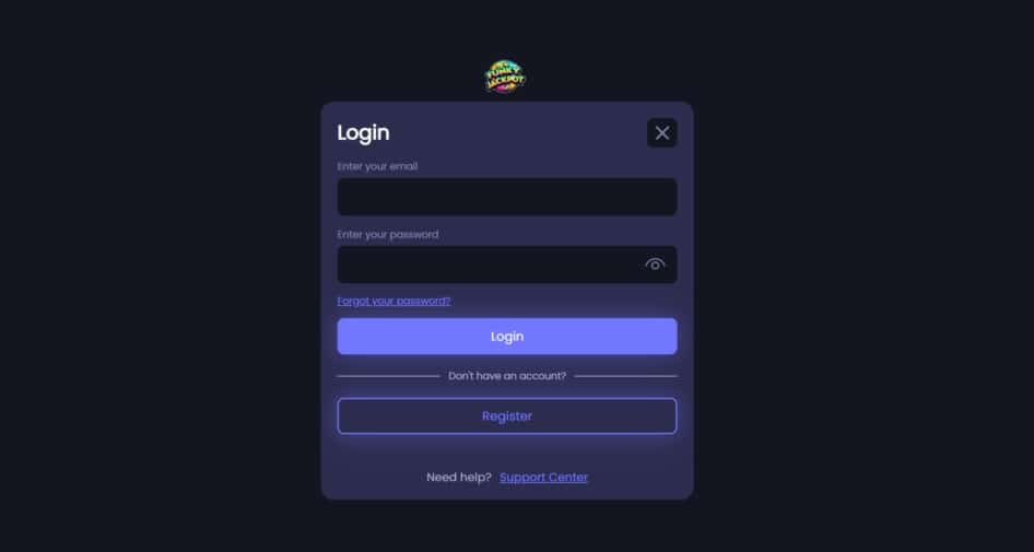 Funky Jackpot Casino Login Credentials