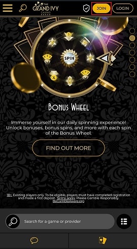 Mobile Registration Steps at Grand Ivy